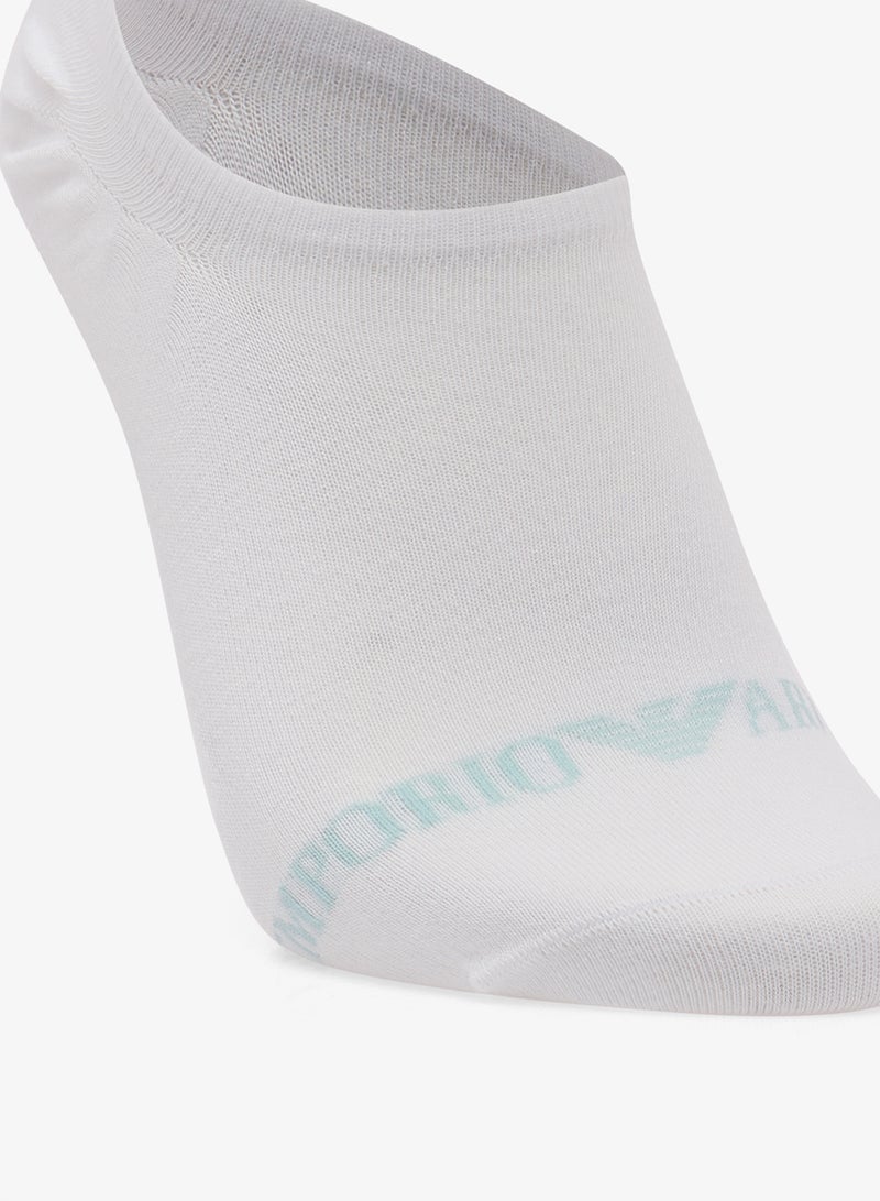 EMPORIO ARMANI 3 Pack Of Logo Liner Socks - Image 5